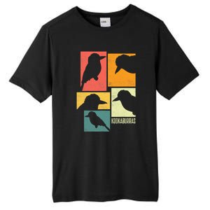 Kookaburra Birder Birdwatcher Ornithology Birds Silhouettes Tall Fusion ChromaSoft Performance T-Shirt