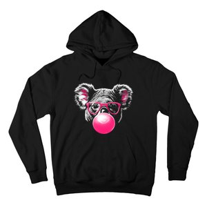 Koala Bear Blowing Bubblegum Hoodie