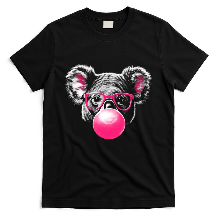 Koala Bear Blowing Bubblegum T-Shirt