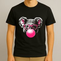 Koala Bear Blowing Bubblegum T-Shirt