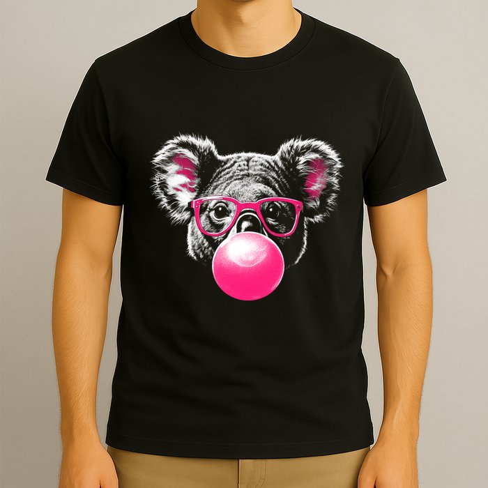 Koala Bear Blowing Bubblegum T-Shirt