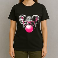 Koala Bear Blowing Bubblegum T-Shirt