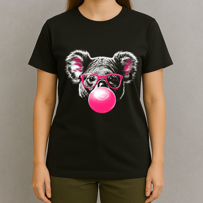Koala Bear Blowing Bubblegum T-Shirt