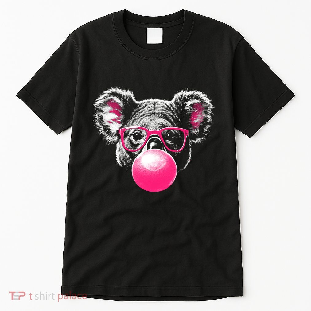 Koala Bear Blowing Bubblegum Tall T-Shirt