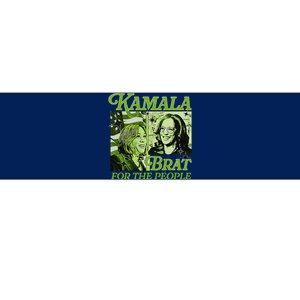 Kamala Brat Comic For The People President 2024 American Bumper Sticker