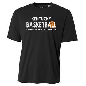 Kentucky Basketball Compete Defeat Repeat Cooling Performance Crew T-Shirt