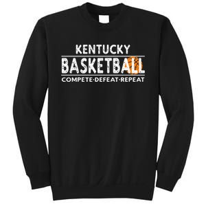 Kentucky Basketball Compete Defeat Repeat Sweatshirt