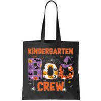 Kindergarten Boo Crew Teachers Students Halloween Costume Tote Bag