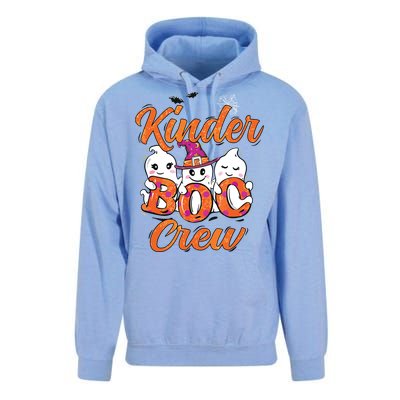 Kindergarten Boo Crew Kinder Crew Funny Teacher Halloween Unisex Surf Hoodie