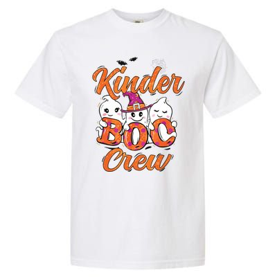 Kindergarten Boo Crew Kinder Crew Funny Teacher Halloween Garment-Dyed Heavyweight T-Shirt