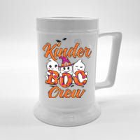 Kindergarten Boo Crew Kinder Crew Funny Teacher Halloween Beer Stein