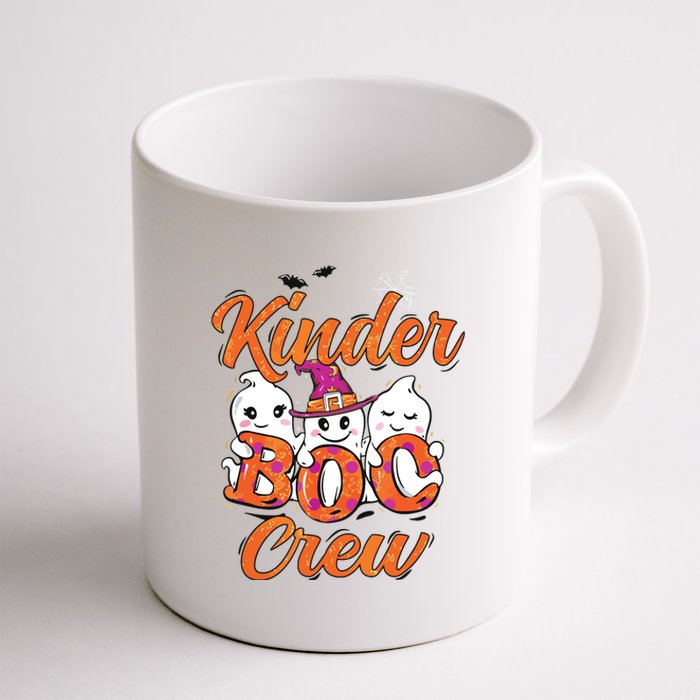 Kindergarten Boo Crew Kinder Crew Funny Teacher Halloween Coffee Mug