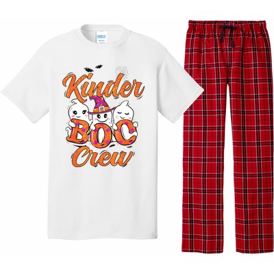 Kindergarten Boo Crew Kinder Crew Funny Teacher Halloween Pajama Set