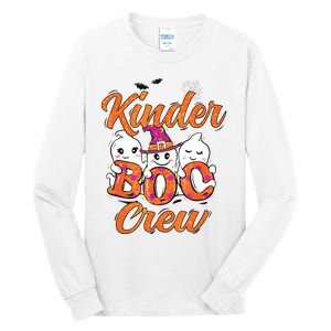 Kindergarten Boo Crew Kinder Crew Funny Teacher Halloween Tall Long Sleeve T-Shirt