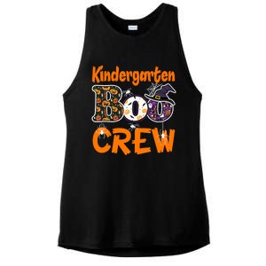 Kindergarten Boo Crew Teachers Students Halloween Costume Ladies PosiCharge Tri-Blend Wicking Tank