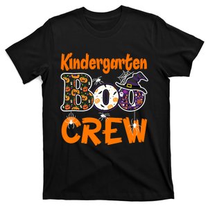 Kindergarten Boo Crew Teachers Students Halloween Costume T-Shirt