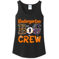 Kindergarten Boo Crew Teachers Students Halloween Costume Ladies Essential Tank