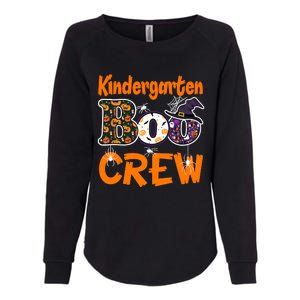 Kindergarten Boo Crew Teachers Students Halloween Costume Womens California Wash Sweatshirt