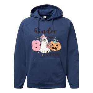 Kinder Boo Crew Kindergarten Boo Crew Kindergarten Halloween Performance Fleece Hoodie