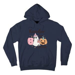 Kinder Boo Crew Kindergarten Boo Crew Kindergarten Halloween Tall Hoodie