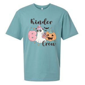 Kinder Boo Crew Kindergarten Boo Crew Kindergarten Halloween Sueded Cloud Jersey T-Shirt