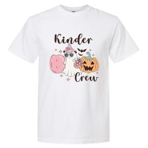 Kinder Boo Crew Kindergarten Boo Crew Kindergarten Halloween Garment-Dyed Heavyweight T-Shirt