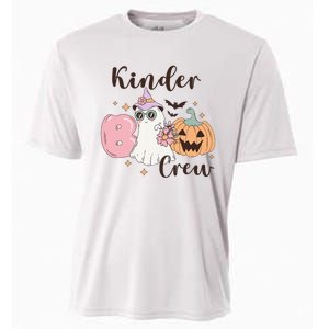 Kinder Boo Crew Kindergarten Boo Crew Kindergarten Halloween Cooling Performance Crew T-Shirt