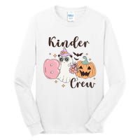 Kinder Boo Crew Kindergarten Boo Crew Kindergarten Halloween Tall Long Sleeve T-Shirt