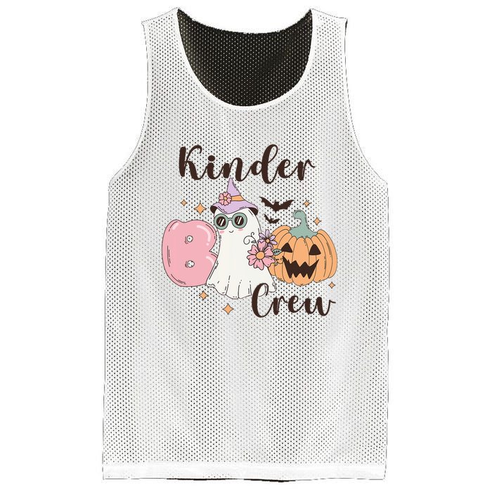 Kinder Boo Crew Kindergarten Boo Crew Kindergarten Halloween Mesh Reversible Basketball Jersey Tank