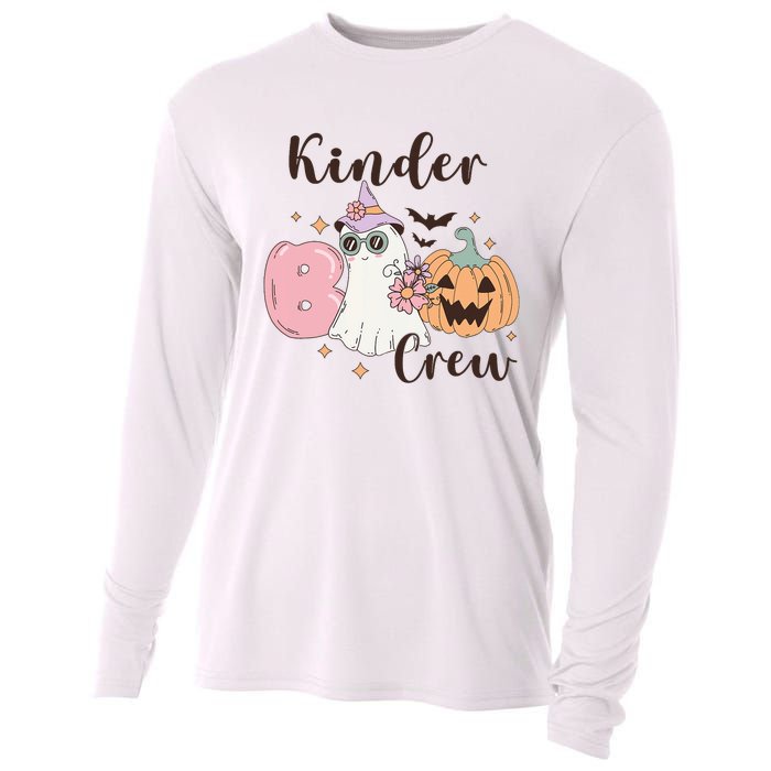 Kinder Boo Crew Kindergarten Boo Crew Kindergarten Halloween Cooling Performance Long Sleeve Crew