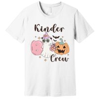 Kinder Boo Crew Kindergarten Boo Crew Kindergarten Halloween Premium T-Shirt