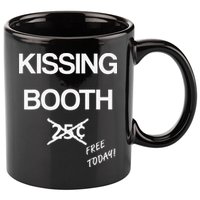 Kissing Booth Costume Halloween 11oz C Handle Ceramic Mug