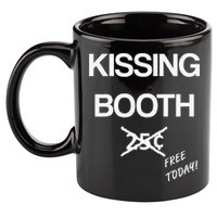 Kissing Booth Costume Halloween 11oz C Handle Ceramic Mug