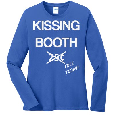 Kissing Booth Costume Halloween Ladies Long Sleeve Shirt