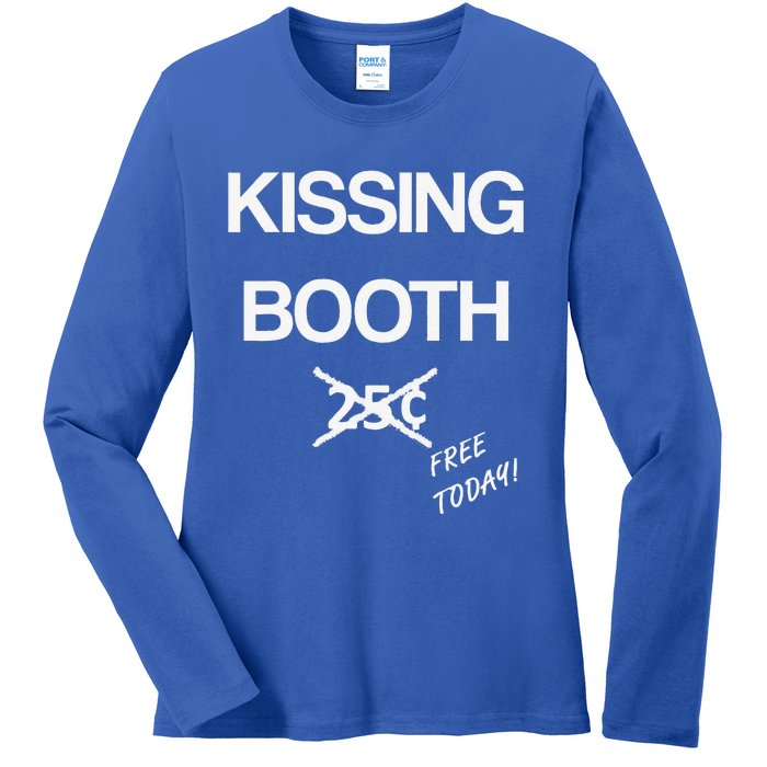 Kissing Booth Costume Halloween Ladies Long Sleeve Shirt