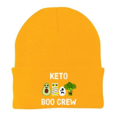 Keto Boo Crew Squad Great Gift Knit Cap Winter Beanie