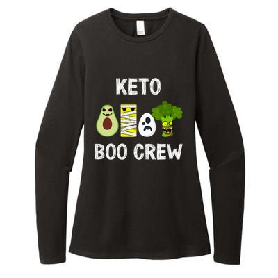 Keto Boo Crew Squad Great Gift Womens CVC Long Sleeve Shirt