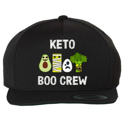 Keto Boo Crew Squad Great Gift Wool Snapback Cap