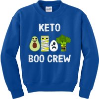 Keto Boo Crew Squad Great Gift Kids Sweatshirt