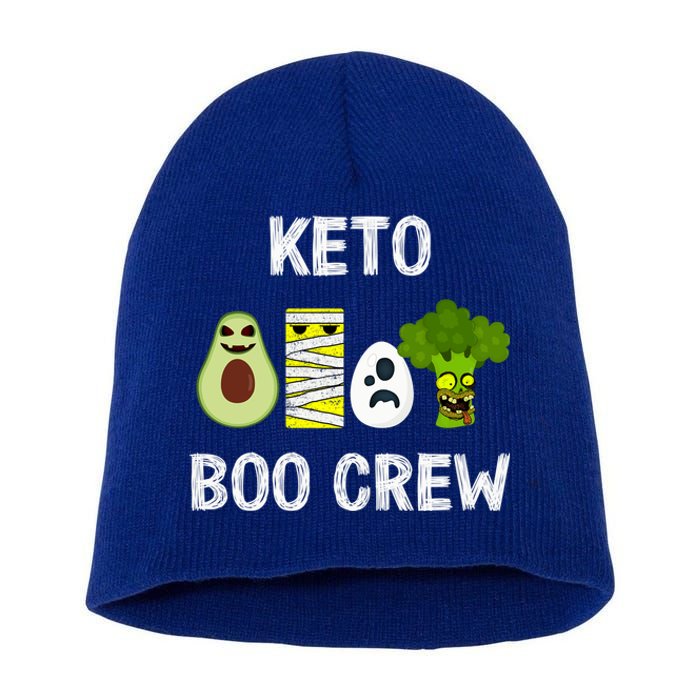 Keto Boo Crew Squad Great Gift Short Acrylic Beanie