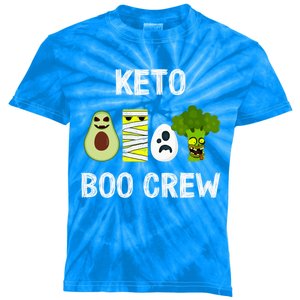 Keto Boo Crew Squad Great Gift Kids Tie-Dye T-Shirt