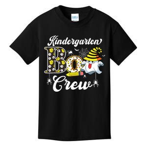 Kindergarten Boo Crew Cute Ghost Halloween Teacher Kids Gift Kids T-Shirt