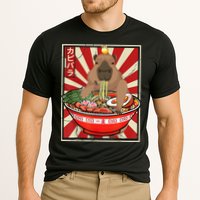 Kawaii bird Capybara Eating Ra Noodles Anime Japanese Cooling Performance Crew T-Shirt