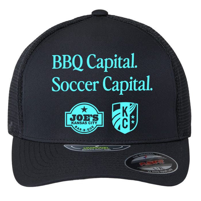 Kccurrent Bbq Capital Soccer Capital Flexfit Unipanel Trucker Cap