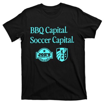 Kccurrent Bbq Capital Soccer Capital T-Shirt