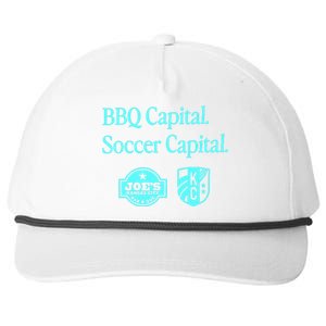 Kccurrent Bbq Capital Soccer Capital Snapback Five-Panel Rope Hat