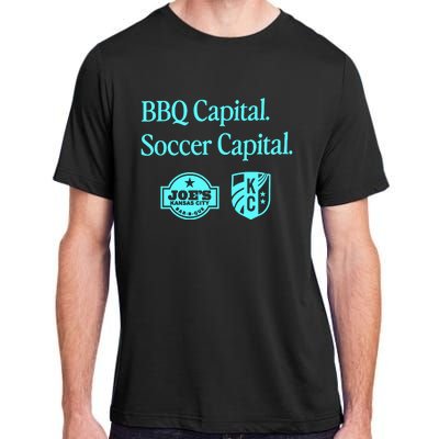 Kccurrent Bbq Capital Soccer Capital Adult ChromaSoft Performance T-Shirt