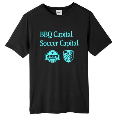 Kccurrent Bbq Capital Soccer Capital Tall Fusion ChromaSoft Performance T-Shirt