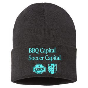 Kccurrent Bbq Capital Soccer Capital Sustainable Knit Beanie