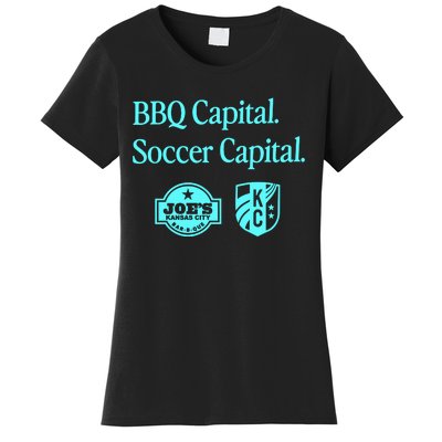 Kccurrent Bbq Capital Soccer Capital Women's T-Shirt